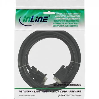 INLINE DVI-I Cable Digital / Analog 24+5 male to male Dual Link 3m (17793A)