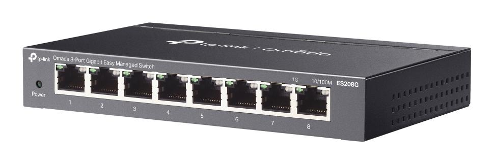 TP-LINK 8-Port Gigabit Easy Managed  (ES208G)