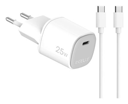 CELLY UP TC 1 USB-C 25W + C TO C CABLE (UPTC1USBC25WCTC)