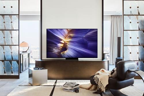SAMSUNG 83" S90F OLED 4K Smart TV (2025) 144Hz, 4x HDMI, HDMI eArc 4K AI Upscaling,  AI Processor,  OLED HDR Smart TV, Dolby Atmos (TQ83S90FAEXXC)