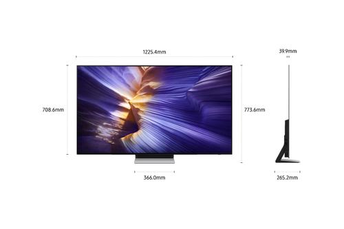 SAMSUNG 55" S90F OLED 4K Smart TV (2025) 144Hz, 4x HDMI, HDMI eArc 4K AI Upscaling,  AI Processor,  OLED HDR Smart TV, Dolby Atmos (TQ55S90FAEXXC)