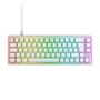 CHERRY XTRFY K5V2 65 PERCENT KEYBOARD CORDED WHITE FR LAYOUT PERP (CX-K5V2-RGB-CPT-TPWHITE-R-FRA)