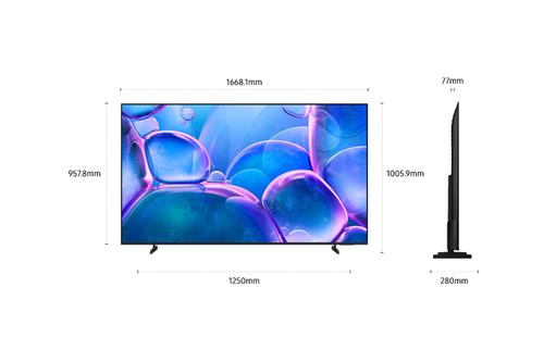 SAMSUNG 75" U7005F UHD 4K Smart TV (2025) 3x HDMI, HDMI eArc 4K Upscaling,  HDR Smart TV, Crystal Processor 4K (TU75U7005FKXXC)