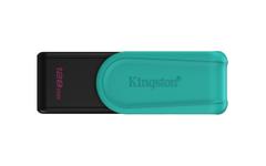KINGSTON 128GB Portable USB 3.2 Gen 1 DataTraveler Exodia S Black/Turquoise