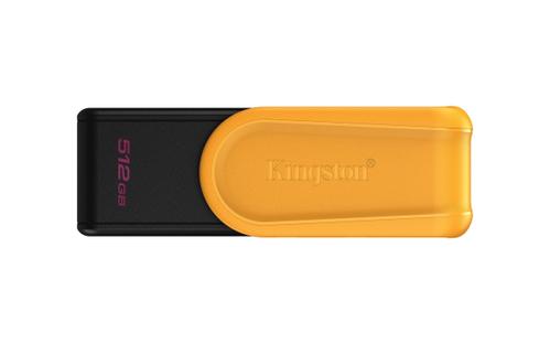 KINGSTON 512GB DT EXODIA S PORTABLE USB 3.2 GEN 1 (BLACK/ YELLOW) MEM (DTXS/512GB)