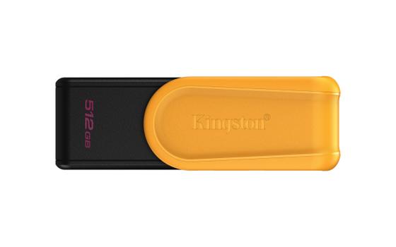 KINGSTON 512GB DT EXODIA S PORTABLE USB 3.2 GEN 1 (BLACK/ YELLOW) MEM (DTXS/512GB)