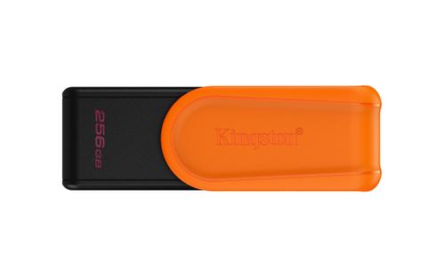 KINGSTON 256GB DataTraveler Exodia S USB 3.2, Gen 1, Black/ Orange (DTXS/256GB)