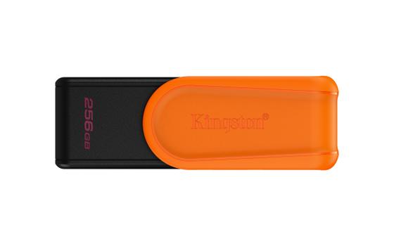 KINGSTON 256GB DT EXODIA S PORTABLE USB 3.2 GEN 1 (BLACK/ ORANGE) MEM (DTXS/256GB)