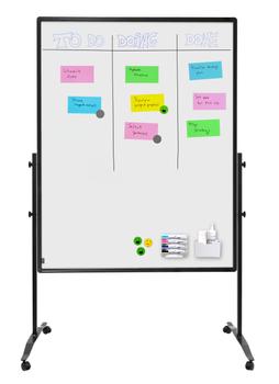 LEGAMASTER PREMIUM divider whiteboard 150x120cm lacquered steel (7-204910)