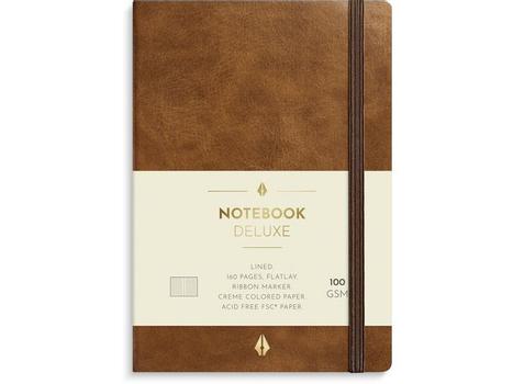 BURDE Notatbok BURDE Deluxe A6 cognac (92761800)