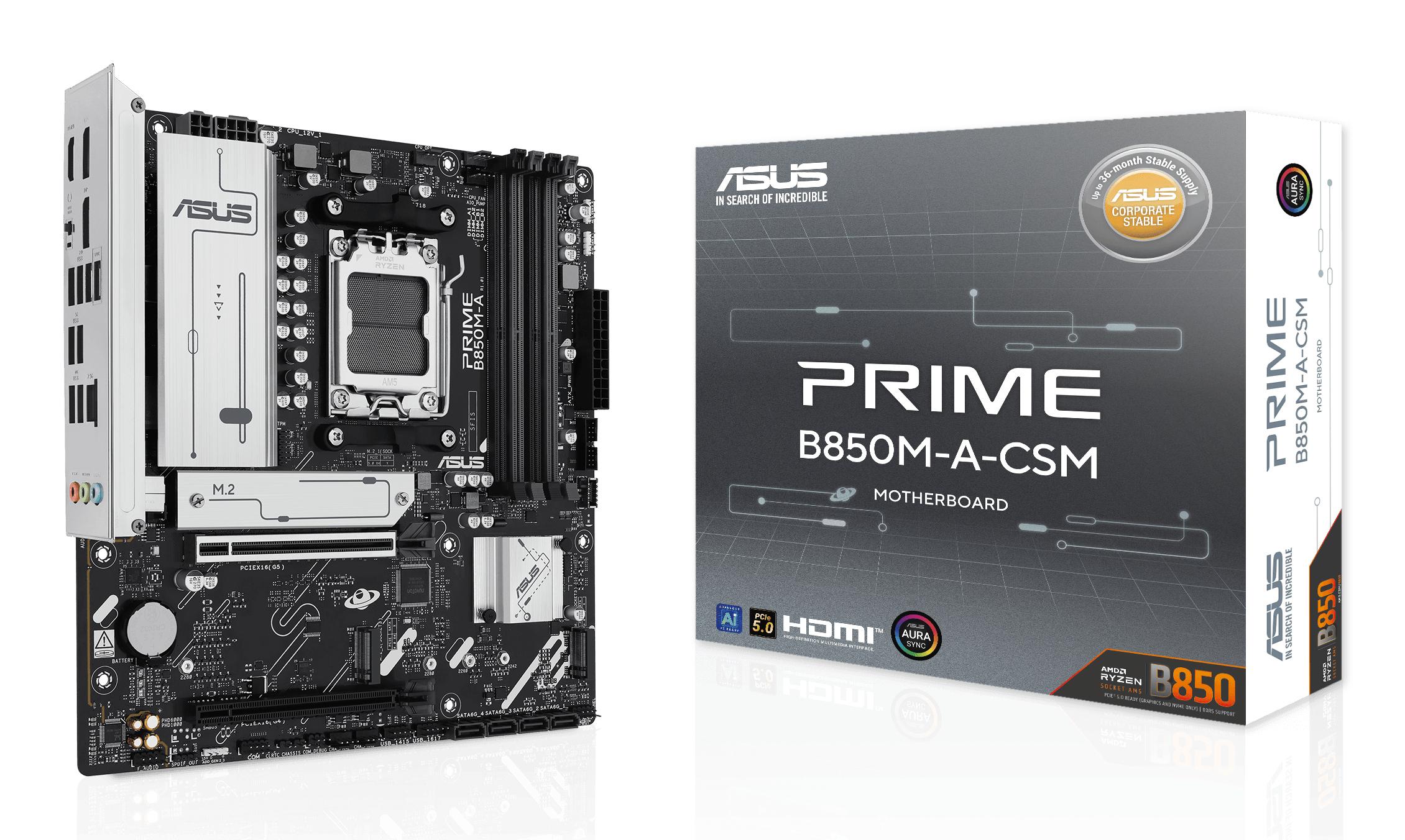 Asus PRIME B850M-A-CSM Hovedkort