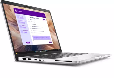 DELL Pro 13 Plus PB13250 Copilot+ PC Intel Core Ultra 7 268V Laptop 33,8 cm (13.3") Full HD+ 32 GB LPDDR5x-SDRAM 512 GB SSD Wi-Fi 7 (802.11be) Windows 11 Pro Deutsch Silber (T0JFK)