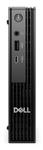 DELL Pro Micro QCM1250 Intel Core i3-14100T 8GB 512GB SSD WLAN Kb Mouse TPM W11P 1Y Basic Onsite (R5MP1)