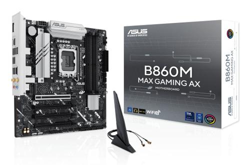 ASUS B860M MAX GAMING AX (mATX, B860, LGA 1851, DDR5) (90MB1JZ0-M0EAY0)