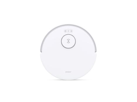 Ecovacs Deebot N20 Plus robotdammsugare (vit) 8000 Pa, damm & mopp, upp till 170 min batteri, automatisk tömningsstation (DKX56)