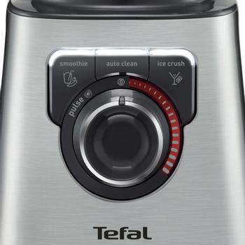 TEFAL Perfect Mix+ BL811D38 Blender Autorengøringsfunktion Smoothie-funktion Pulsfunktion Isknuserfunktion Rustfrit stål/ mørkegrå (BL811D)