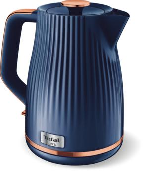TEFAL LOFT Kedel 1,7 L Blå med kobber (KO251430)