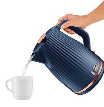 TEFAL LOFT Kedel 1,7 L Blå med kobber (KO251430)