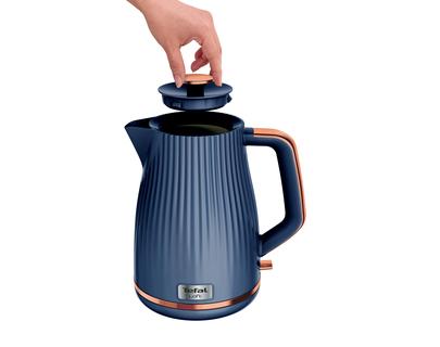 TEFAL LOFT Kedel 1,7 L Blå med kobber (KO251430)