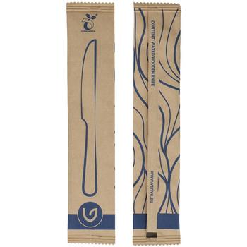 VERIVE kniv voksbehandlet træ 165mm 100 stk (80550018)