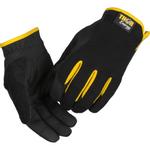 Arbejdshandske,  THOR Energy Driver, 11, sort, PU, touch screen *Denne vare tages ikke retur*