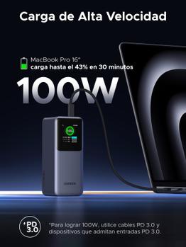 UGREEN 20000Mah 130W Fast Charging  (35524B)