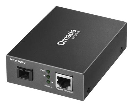 TP-LINK Omada 10/ 100/ 1000 Mbps RJ45 to 1000 Mbps Single-mode SC WDM Bi-Directional Fiber Converter PORT: 1Ã Gigabit SC Port,  1Ã Gigabit RJ45 Port (Auto MDI/MDIX) SPEC: Full-duplex,   Tx:1310 nm,  Rx:1550 nm (MC212CS-2)