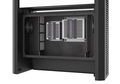 PEERLESS Smart City Kiosk 55" Xtreme? High Bright Outdoor Display, Silver (KOP55XHB-S-EUK)