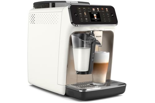 PHILIPS 5500 series EP5543 Automatisk kaffemaskine Hvid/krom (EP5543/90)