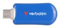 VERBATIM Plectra USB-C Flash Drive Blue 256GB