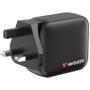 VERBATIM Mini GaN Charger 100W 3Port US/EU/UK ADP (32230)