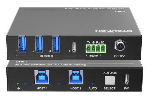 STOLTZEN HERA SHIFT USB3.2 Switch Auto/ RS232/ GPIO (SHIFT)