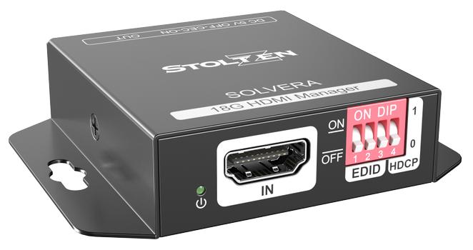 STOLTZEN Solvera - EDID, HPD & HDCP Fix A problemsolver for HDMI Installations (ST-SOLVERA)