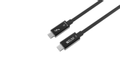 Elivi Thunderbolt 4 kabel 2 m 240W | 40Gbps | Svart