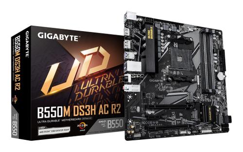 GIGABYTE Motherboard - Amd Ryzen 5000  (B550M DS3H AC R2)