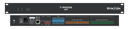 STOLTZEN Typhoon X88 DSP Analog 8x8 | USB (TYP-X88)