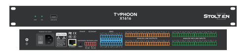 STOLTZEN Typhoon X1616 DSP Analog 16x16 | USB (TYP-X1616)