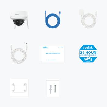 Reolink W437 4K 8Mp 5X Zoom Wifi 6 (WC843WAD4K01)