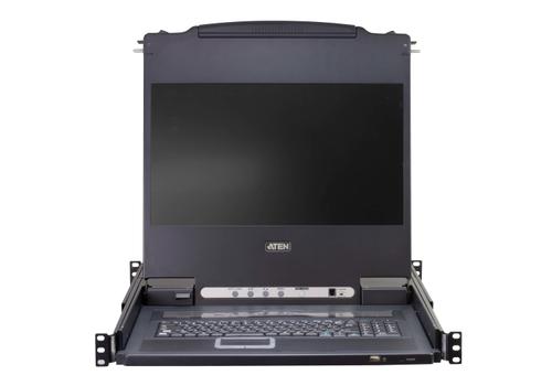 ATEN 16 Port 17" LCD KVMP Switch (CL5716M-ATA-2XK06DNG)