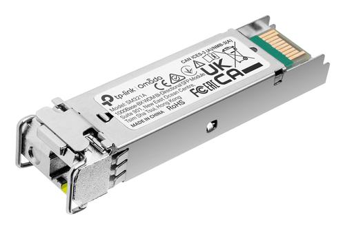 TP-LINK Gigabit Single-Mode WDM Bi-Directional SFP Module SPEC: LC Connector,   TX:1550nm/ RX:1310nm,   Single-mode,   10 km (SM321A)
