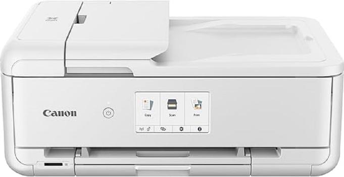Canon PIXMA TS9551Ca Inkjet Multifunction Printer 8ppm White A3 (2988C056)