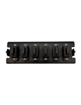 LinkIT MTP standard adapter plate 6xMPO connector | Plug-in latch (LI-MPO6-ADP)