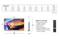 PHILIPS 65" OLED910/ 12 OLED Plus Smart Ambilight AI TV (2025) Ambilight Plus, 4K, UHD, OLED plus, Google TV (65OLED910/12)