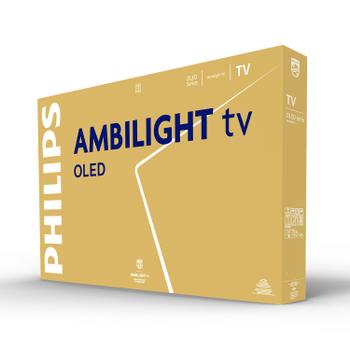 PHILIPS 65" OLED910/ 12 OLED Plus Smart Ambilight AI TV (2025) Ambilight Plus, 4K, UHD, OLED plus, Google TV (65OLED910/12)