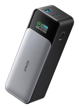 Anker 737 GaNPrime Powerbank 24000mAh 2X USB-C PD 122W, 1X USB-A 18W, Digitalt display (A1289011)