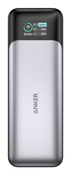 Anker 737 GaNPrime Powerbank 24000mAh 2X USB-C PD 122W, 1X USB-A 18W, Digitalt display (A1289011)