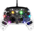 HyperX Clutch Gladiate RGB Xbox One/X/S Kontroller (transparent) Kabelansluten, licensierad av Xbox, 2 programmerbara knappar