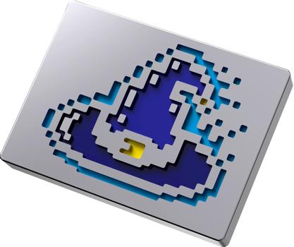 HyperX Badge Pack -magneettiset koristeet HyperX Alloy Rise -näppäimistöille,  8 Bit Series (85U19AA)