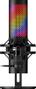 HyperX QuadCast 2 S RGB USB Mikrofon (sort) USB-mikrofon for spill, streaming og podcasting,  innebygde kontroller,  LED (9A273AA)