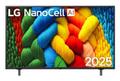 LG 86'' NANO81 NanoCell AI 4K Smart-TV (2025) 60Hz, a7 AI-prosessor, webOS, 4k, HDR10 Pro